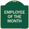 Signmission Designer Series Parking Stencil, Green & Tan Heavy-Gauge Aluminum Sign, 18" x 18", G-1818-23351 A-DES-G-1818-23351 - alternate 1